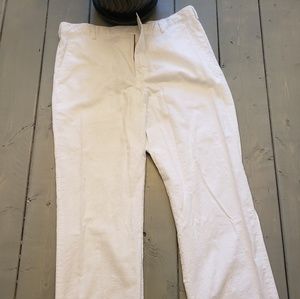 Men's size 38 white linen pants